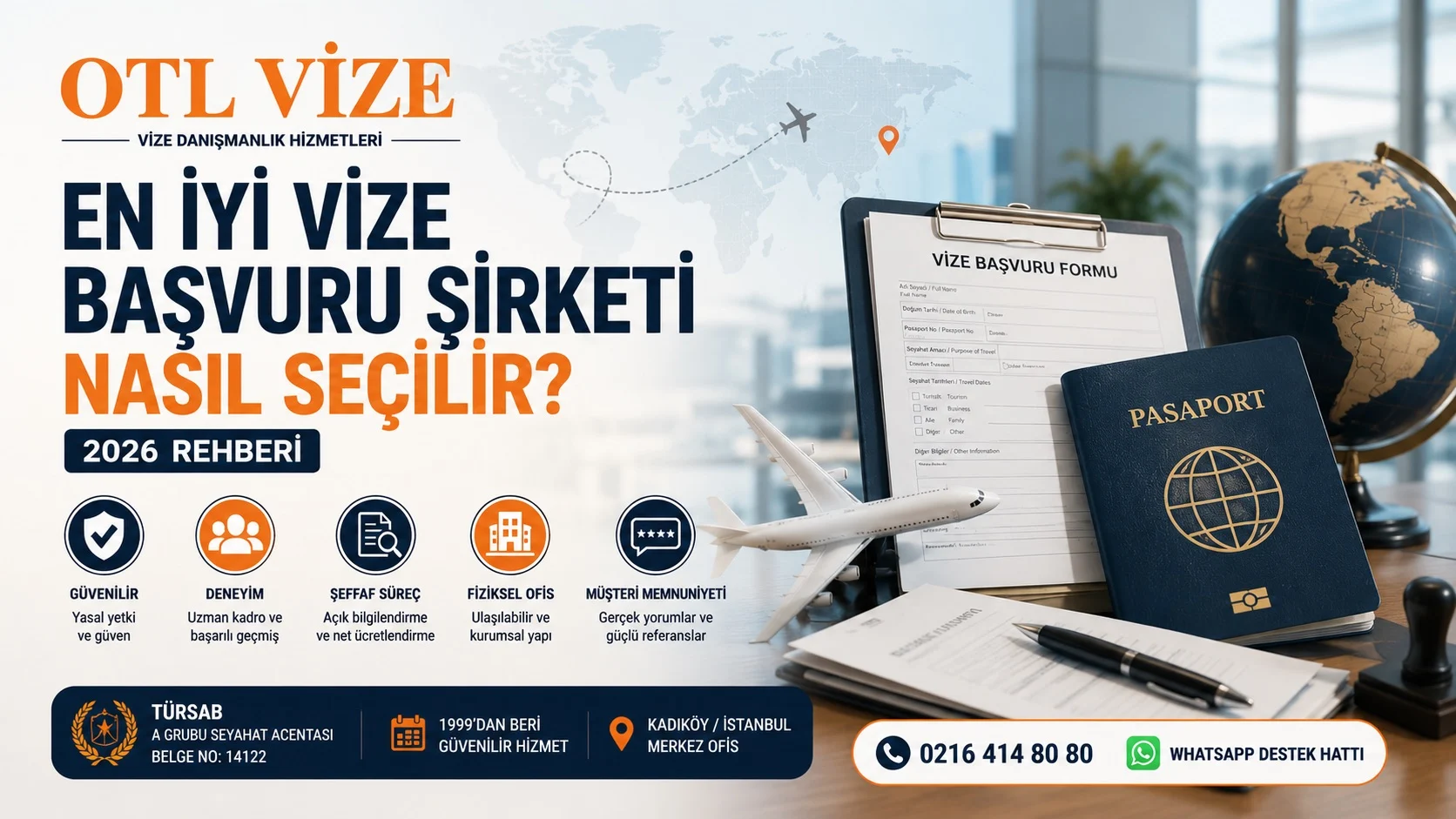 En iyi vize başvuru şirketini seçmek için önemli kriterler.