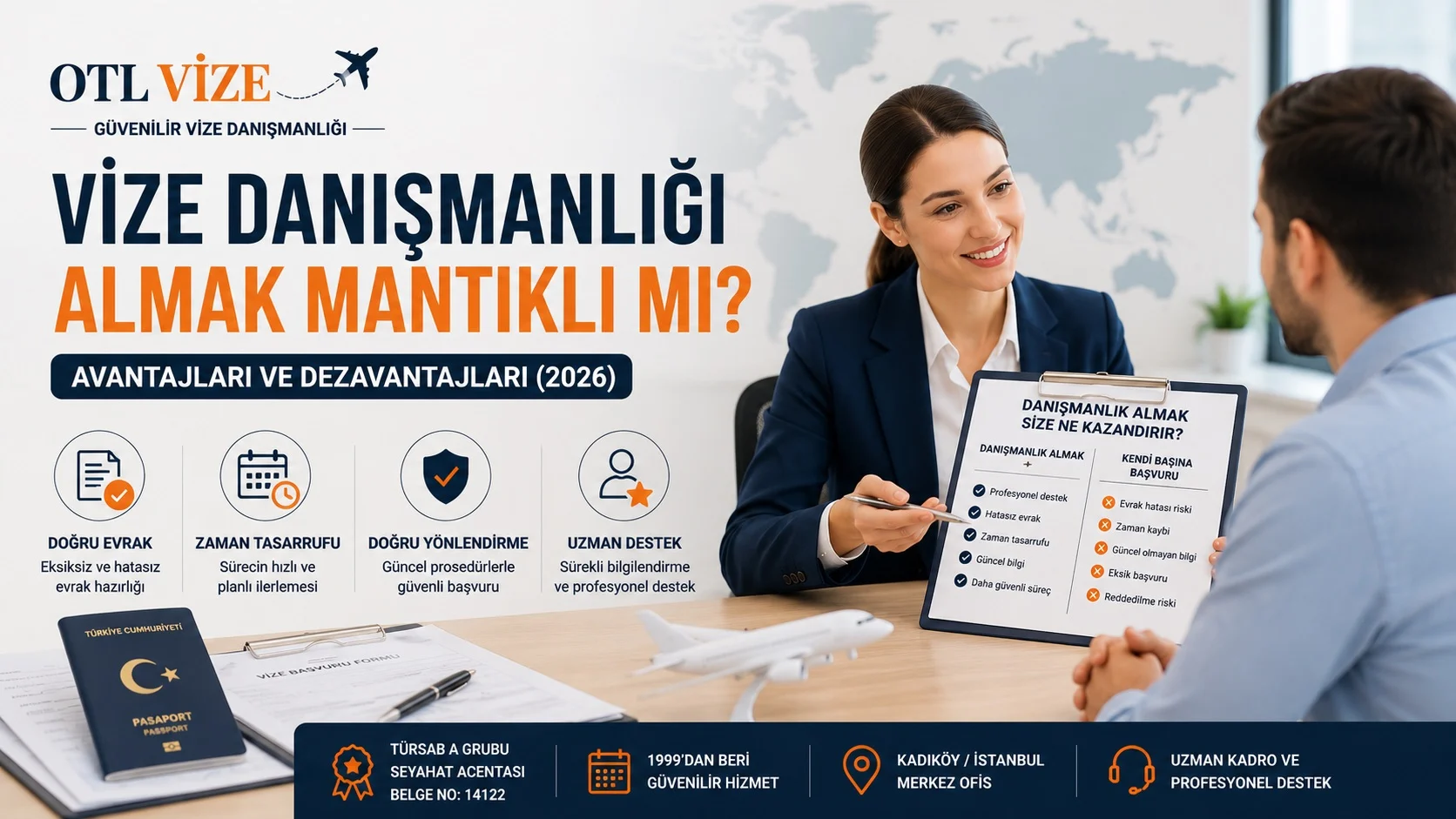 Vize danışmanlığının avantajları ve dikkat edilmesi gereken noktalar.