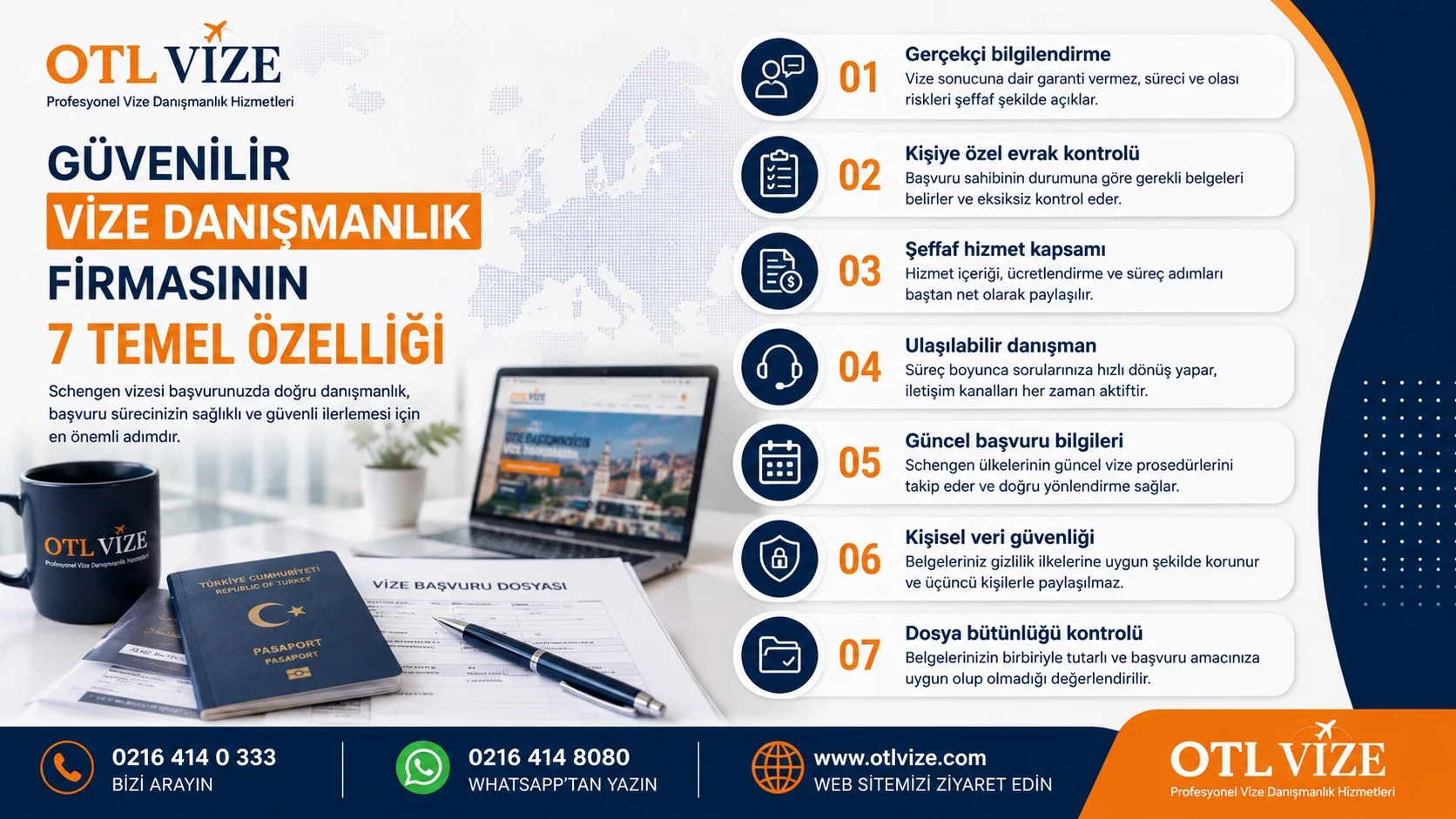 Doğru danışmanlık firması; deneyim, şeffaflık ve kişiye özel dosya kontrolünü birlikte sunmalıdır.
