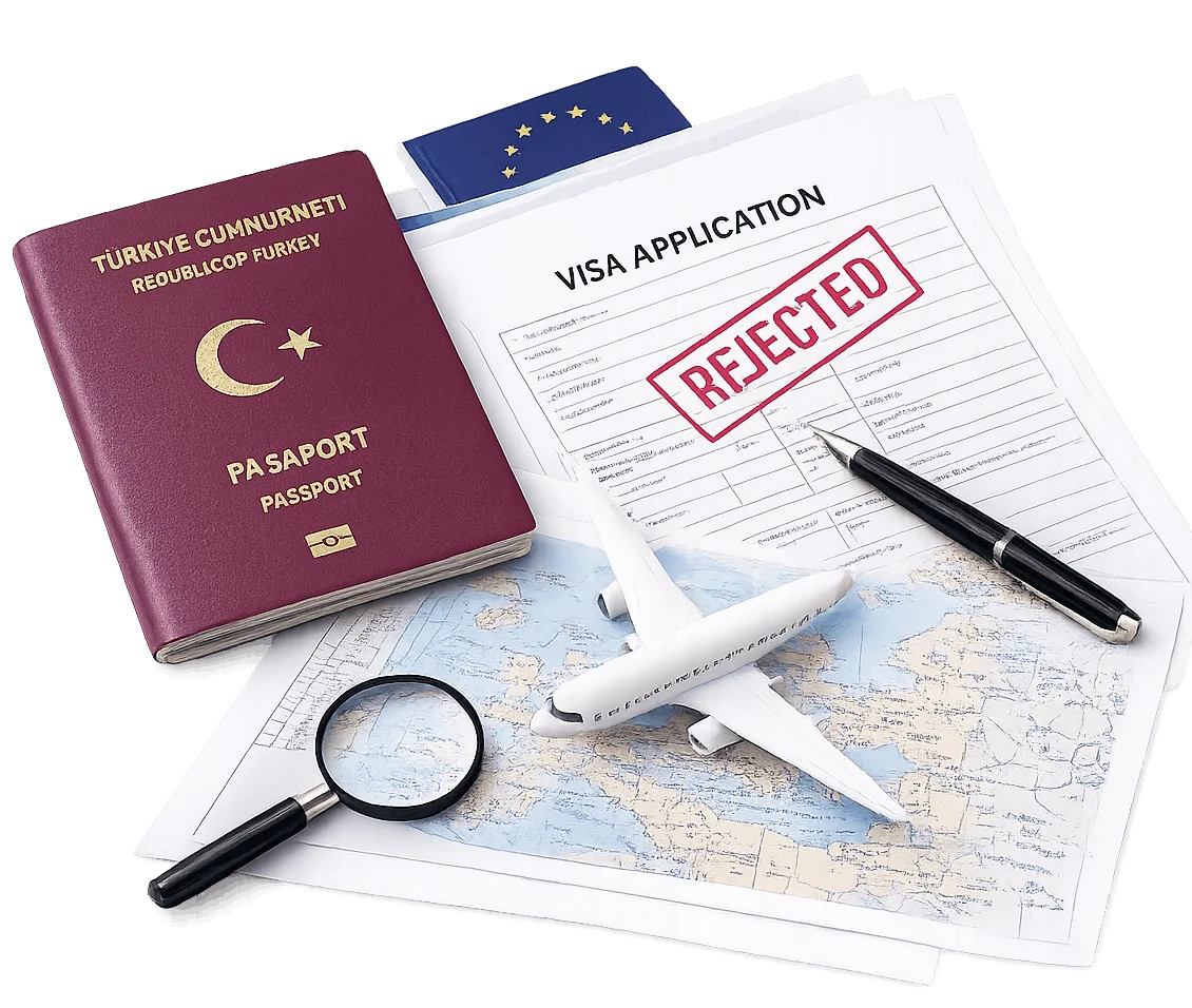 Schengen Vizesi Neden Reddedilir?