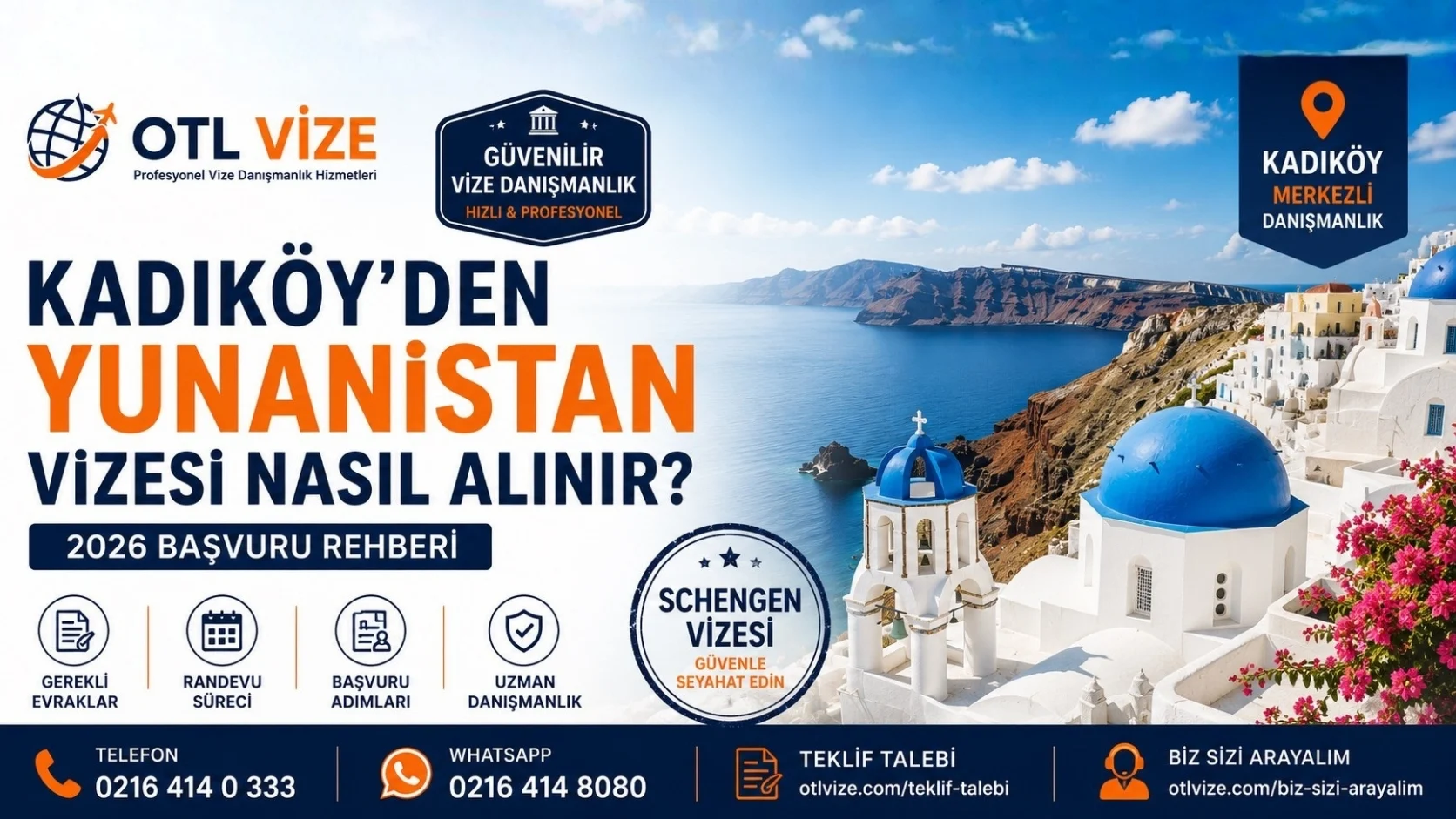 Kadıköy’den Yunanistan vizesi başvurusu için güncel rehber ve danışmanlık.
